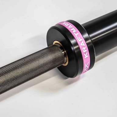 Kraftmark Kansainvälinen barbell 50 mm painonnosto musta raaka 20 kg
