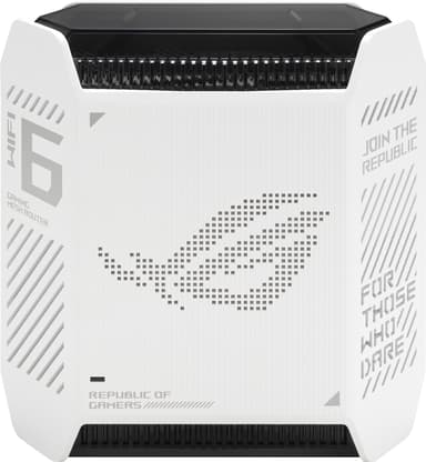 Asus ROG Rapture GT6 Mesh Wi-Fi järjestelmä (2 kpl)