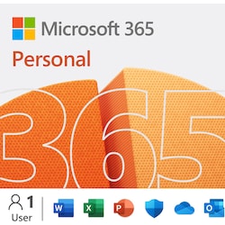 Microsoft 365 Personal - Premium Office -sovellukset - 12 kuukauden tilaus