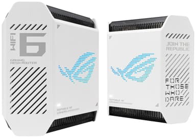 Asus ROG Rapture GT6 Mesh Wi-Fi järjestelmä (2 kpl)