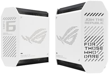 Asus ROG Rapture GT6 Mesh Wi-Fi järjestelmä (2 kpl)
