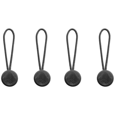 Perfect Design matkatavarahihnan ankkuri 4 kpl (musta)