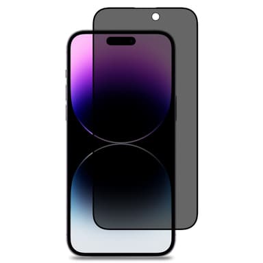 3D Kaareva Privacy Näytönsuoja Läpinäkyvä iPhone 14 Pro Max