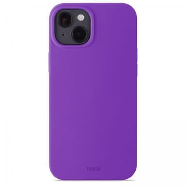 holdit iPhone 14 Plus Kuori Silikoni Bright Purple