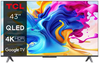 TCL 43'' QLED770 4K älytelevisio (2023)