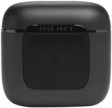 JBL Tour Pro 2 täysin langattomat in-ear kuulokkeet (musta)