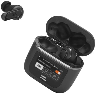 JBL Tour Pro 2 täysin langattomat in-ear kuulokkeet (musta)