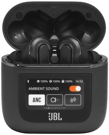 JBL Tour Pro 2 täysin langattomat in-ear kuulokkeet (musta)