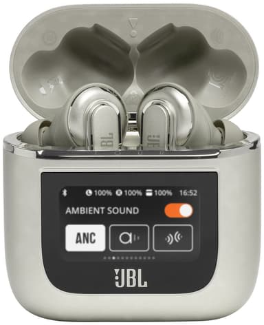 JBL Tour Pro 2 täysin langattomat in-ear kuulokkeet (samppanja)