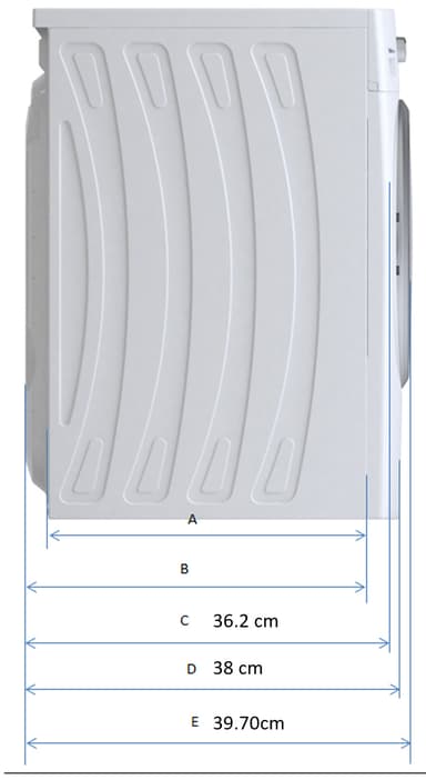 Logik Slim pyykinpesukone L410WM22E