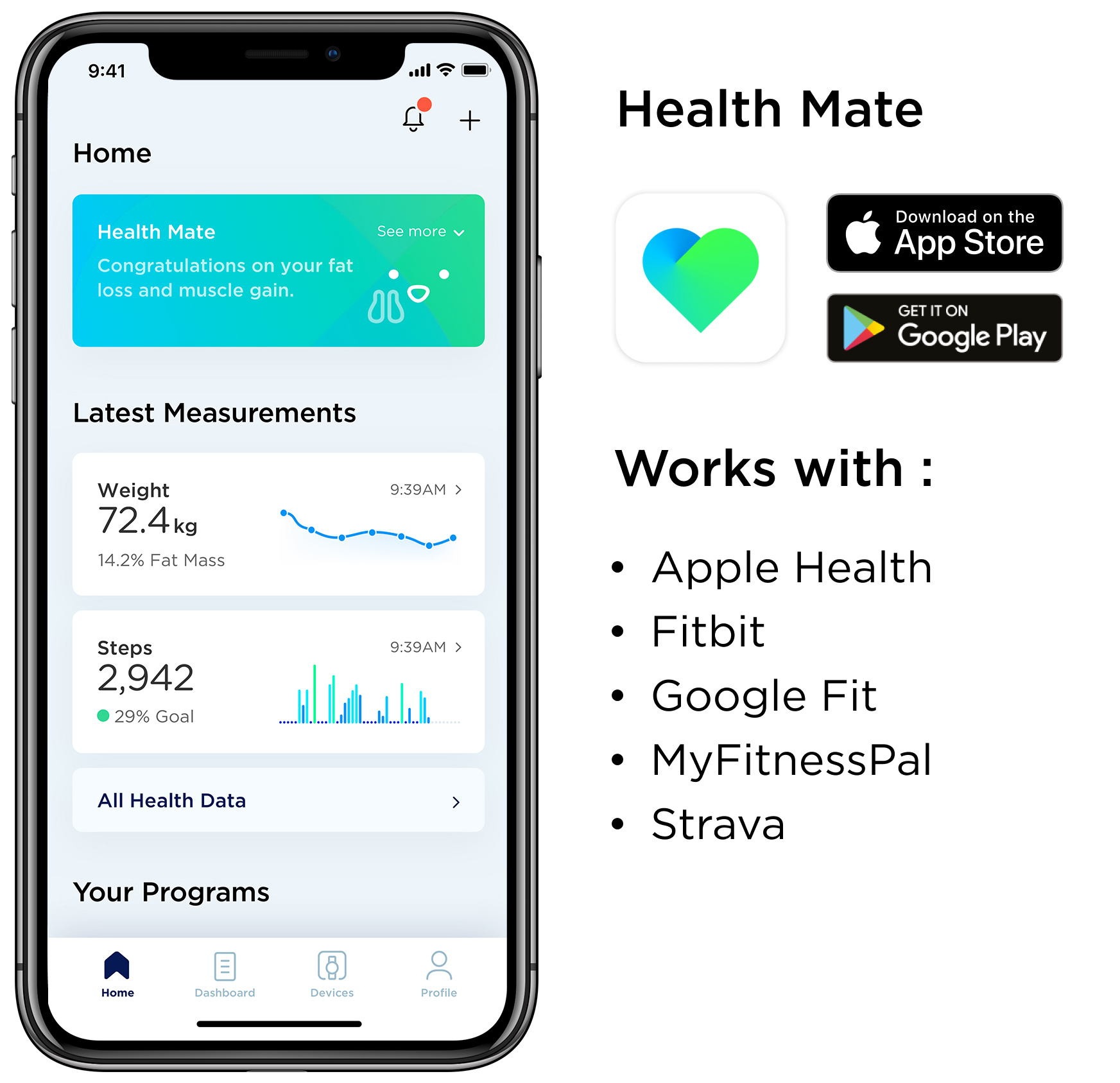 Withings Body henkilövaaka WITWBS06WH (valkoinen)