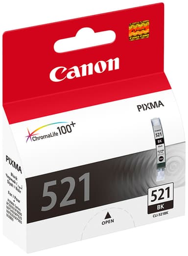 Canon CLI-521BK mustekasetti (musta)