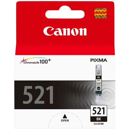 Canon CLI-521BK mustekasetti (musta)