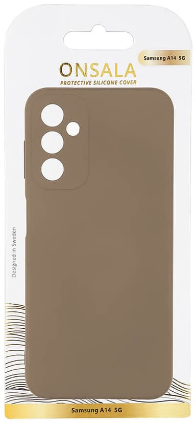 ONSALA Samsung A14 5G S suojakuori (hiekka)