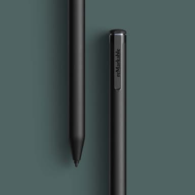 reMarkable 2 Folio + Marker paketti (musta nahka)