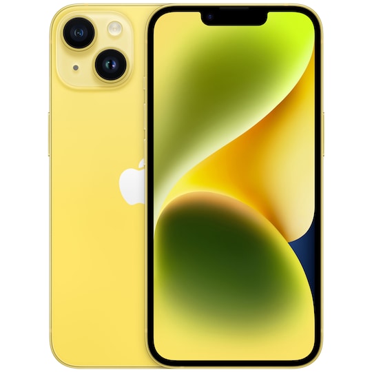 iPhone 14 – 5G älypuhelin 128 GB (Keltainen)