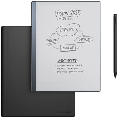 Folio black leather
