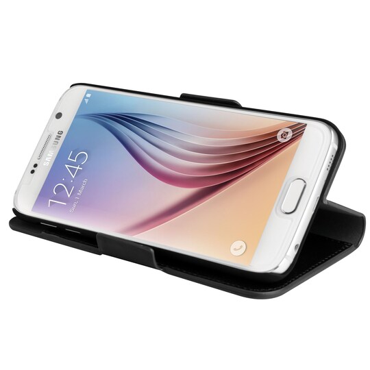 Sandstrøm lompakkosuoja Galaxy S6 S2S6BK15 (musta)