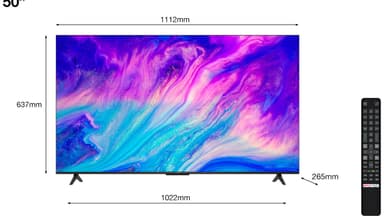 iFFalcon 50" U62 4K älytelevisio (2023)