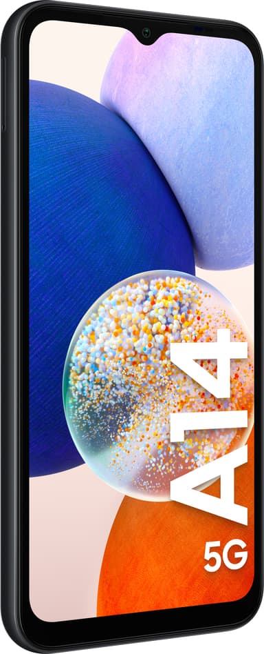 Samsung Galaxy A14 5G älypuhelin 4/128 GB (musta)