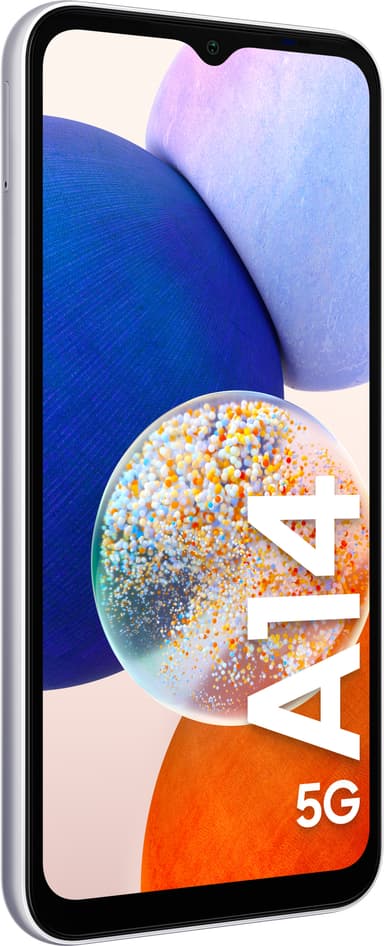 Samsung Galaxy A14 5G älypuhelin 4/64GB (hopea)