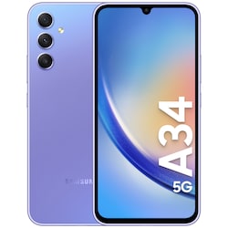 Samsung Galaxy A34 5G älypuhelin 6/128 GB (violetti)