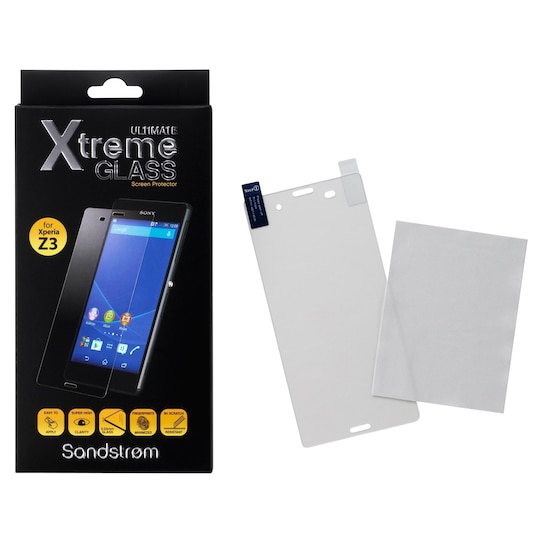Sandstrøm Ultimate Xtreme Glass Sony Xperia Z3 0.33 mm näytönsuoja