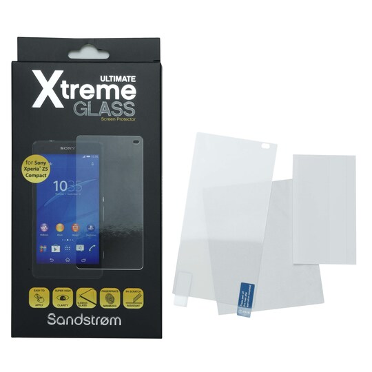 Sandstrøm Ultimate Xtreme Sony Xperia Z5 Compact näytönsuoja