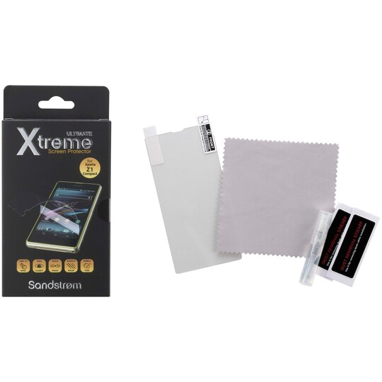 Sandstrøm Ultimate Xtreme Sony Xperia Z1 Compact näytönsuoja