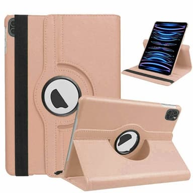 360° käännettävä kotelo Apple iPad Pro 12.9 (2021) - Rosé