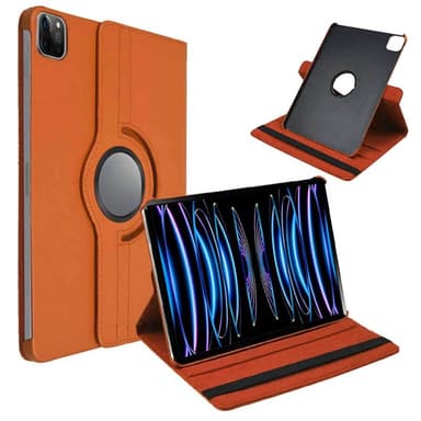 360° käännettävä kotelo Apple iPad Pro 12.9 (2021) - Oranssi