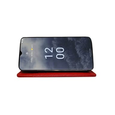 Lompakkokotelo 3-kortti Nokia G60 - Punainen