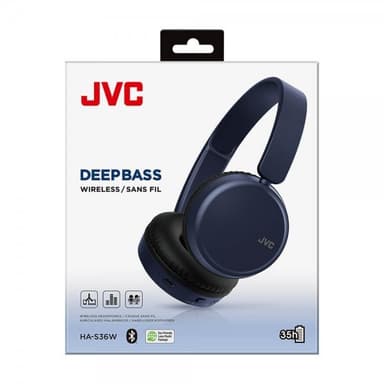 JVC Kuulokkeet On-Ear BT Sininen HA-S36W