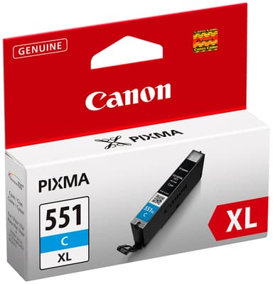 Canon CLI-551XL mustekasetti (syaani)