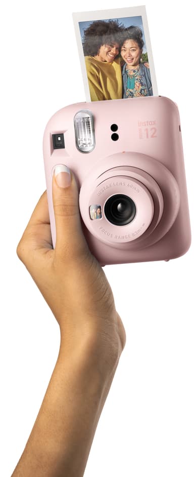 Fujifilm Instax Mini 12 kompaktikamera (vaaleanpunainen)
