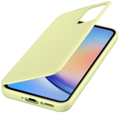 Samsung Galaxy A34 Smart View lompakkokotelo (vihreä)