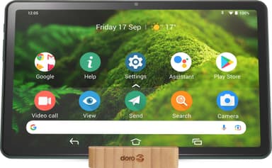 Doro Tablet 4/32 GB tabletti (metsänvihreä)