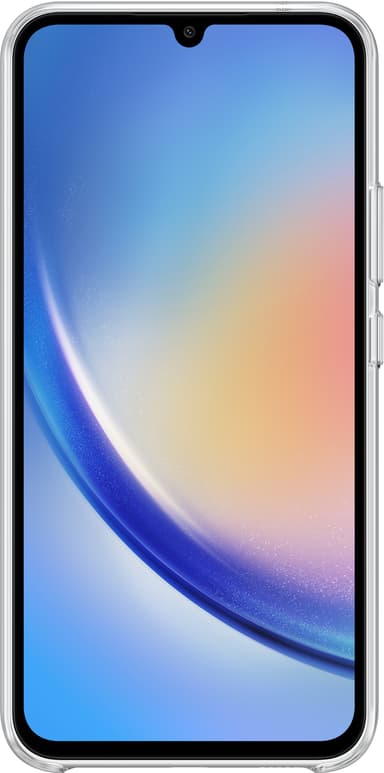 Samsung Galaxy A34 Clear suojakuori (läpinäkyvä)