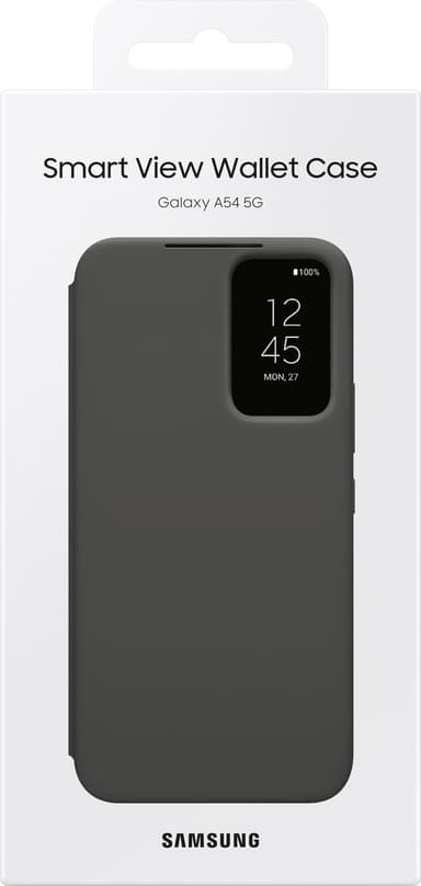 Samsung Galaxy A54 Smart View lompakkokotelo (musta)