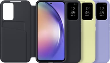 Samsung Galaxy A54 Smart View lompakkokotelo (musta)