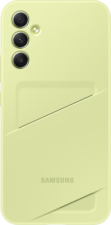 Samsung Galaxy A34 Card Slot suojakotelo (vihreä)