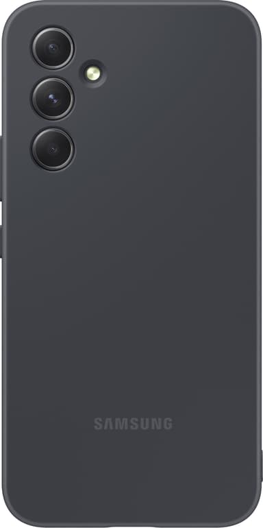 Samsung Galaxy A54 Silicone suojakuori (musta)
