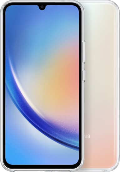 Samsung Galaxy A34 Clear suojakuori (läpinäkyvä)