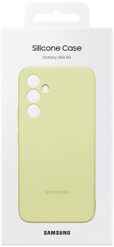 Samsung Galaxy A54 Silicone suojakuori (vihreä)