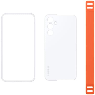 Samsung Galaxy A54 Haze Grip suojakuori (valkoinen)