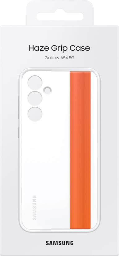 Samsung Galaxy A54 Haze Grip suojakuori (valkoinen)