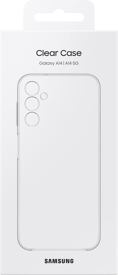 Samsung Galaxy A14 LTE/5G Clear suojakuori (läpinäkyvä)