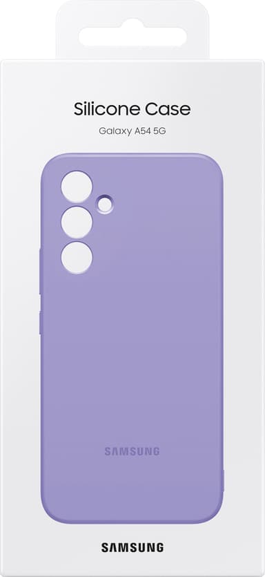 Samsung Galaxy A54 Silicone suojakuori (violetti)