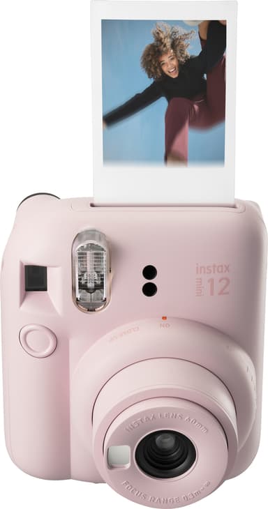 Fujifilm Instax Mini 12 kompaktikamera (vaaleanpunainen)