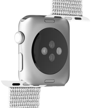 Puro Apple Watch 38-41 mm nailonranneke (valkoinen)